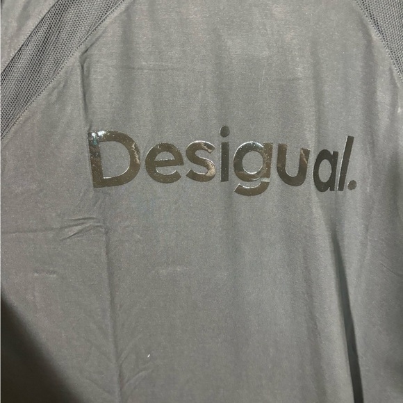 🔥NWT Oversized Desigual Mesh Tee - Picture 8 of 11